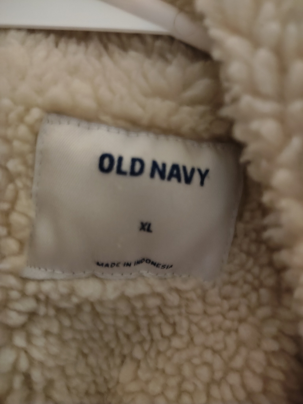 Old Navy Light Pink Corduroy Sherpa-Lined Jacket - Picture 2 of 2